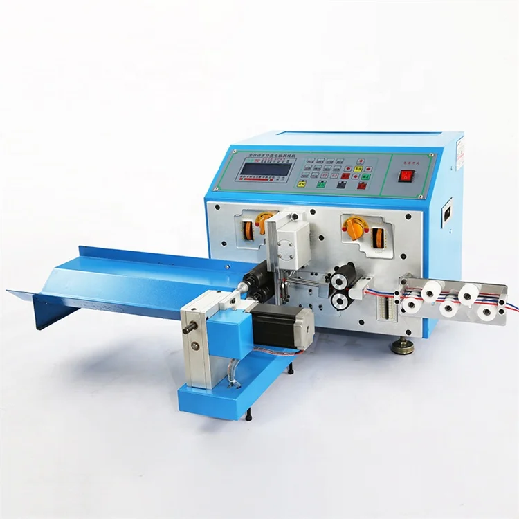 
High Production Automatic Computer Peeling And Twisting Wire Stripping Machine 
