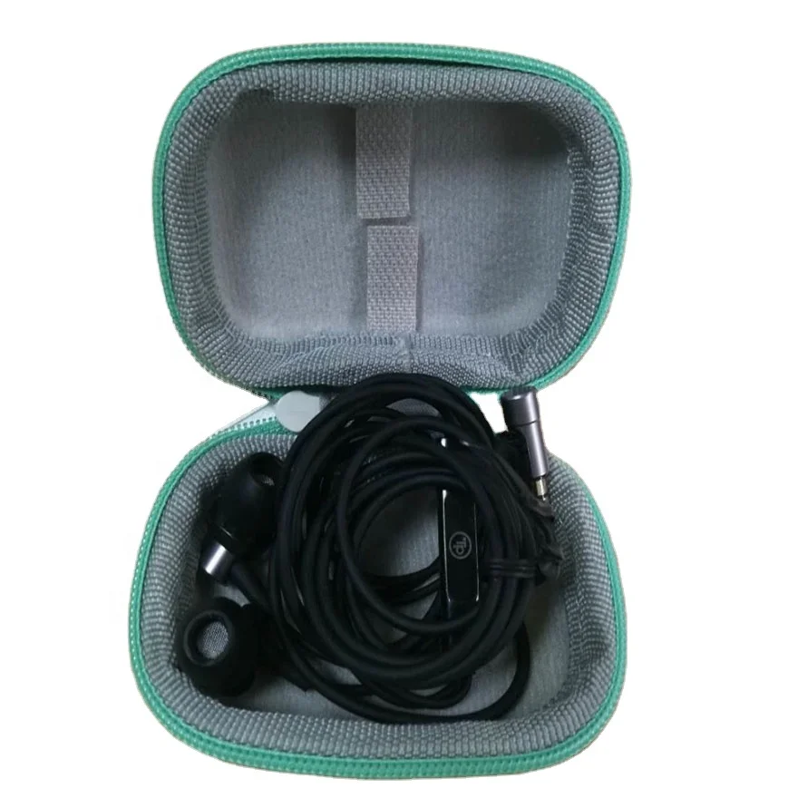 

waterproof cute travel storage case EVA earphone case, Any color can be made