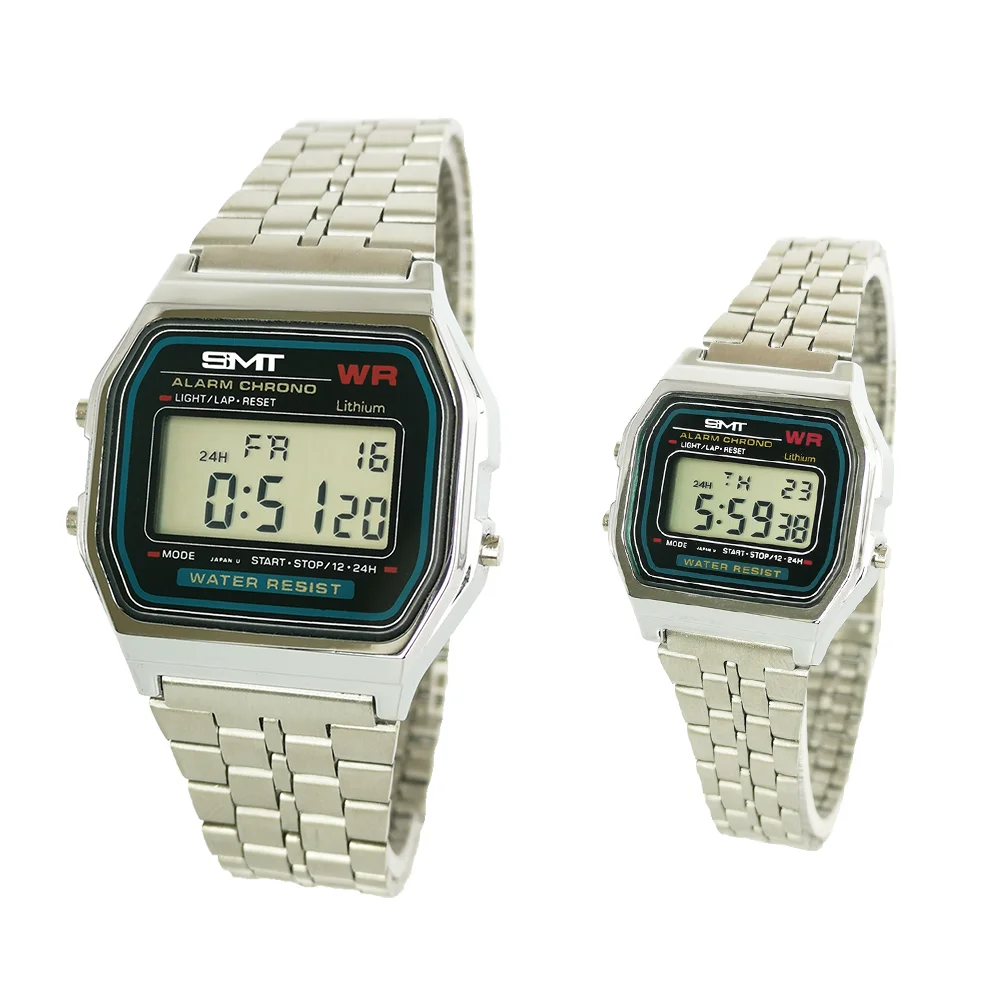 

2019 Model 159 Women Sport Digital Watch Retro Digital Watch Waterproof Digital Watch