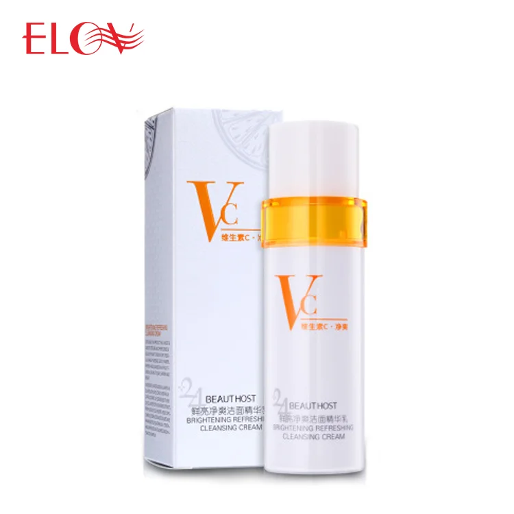 

Hot Wholesale Vitamin C Cleansing Cream VC Facial Cleanser Brightening Refreshing Face Wash