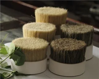 
44mm-152mm Chunking Bristle double boiled Pure Bristle pig hair for brush making 