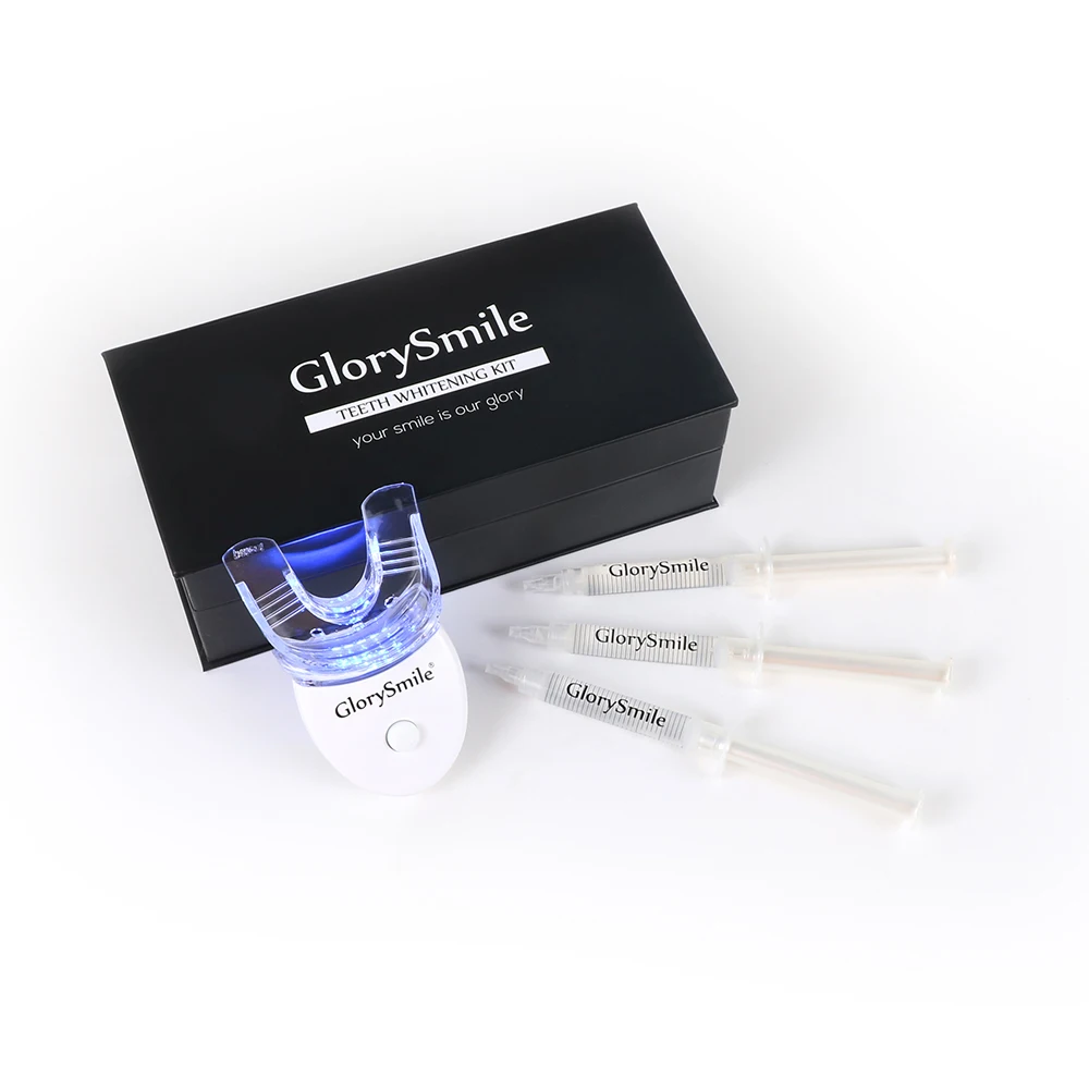 

GlorySmile Wholesale Professional Teeth Whitening Kits Private Label White Teeth Wireless Led Light For Whitening Tooth