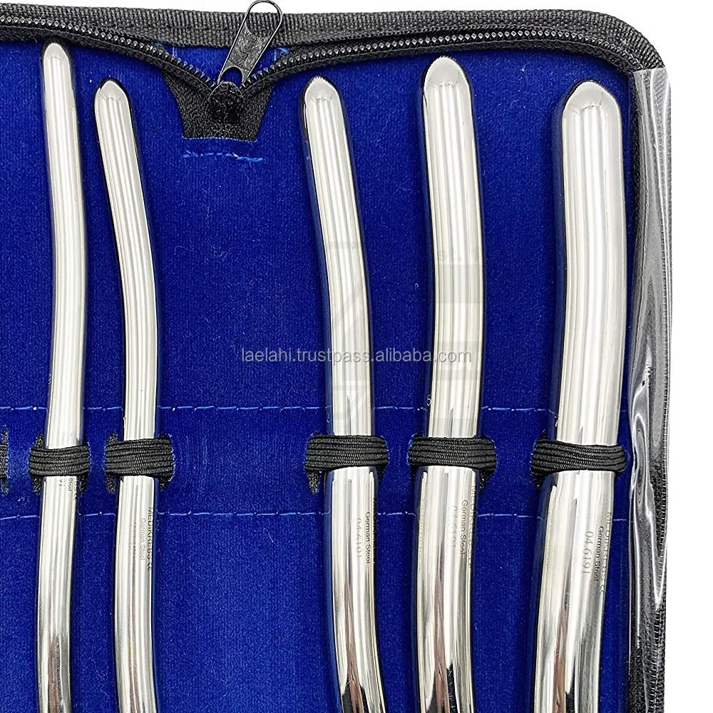 2024 Hegar Uterine Set Of 8 With Pouch Diagnostic Surgical Instrument ...