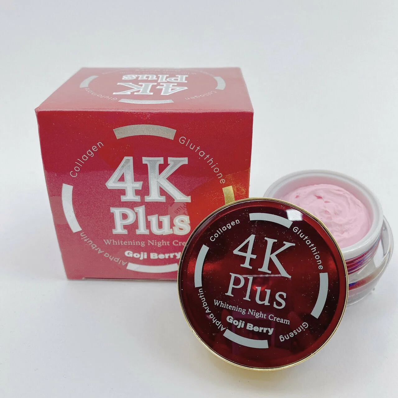 

7 days 4x whitening thailand 4k plus whitening night cream