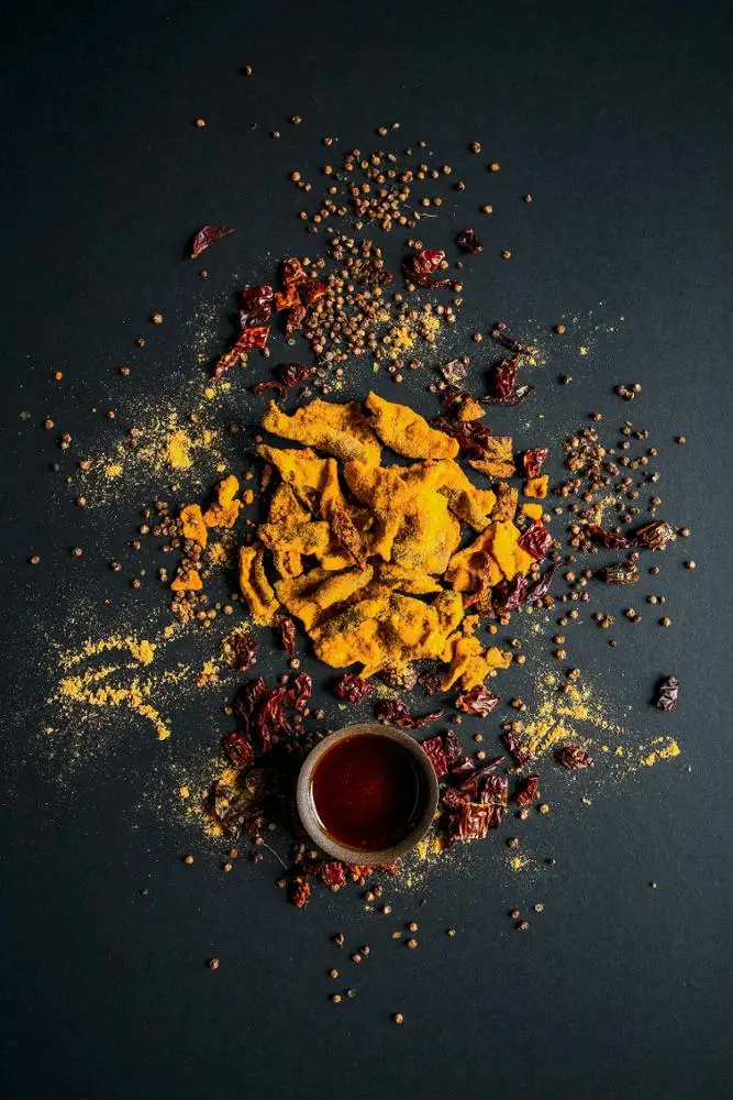 
OYUFISH Sichuan Hot & Spicy 100g grams . Best Sichuan Hot & Spicy Fish Skin Salted Egg Fish Skin & French Fries in Malaysia & SG 