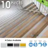 Arrowzoom 10 pcs set Aluminium Stair Nosing Non-Slip Anodized Step Edging Trim 19.7 x 2 x 0.8" KK1180