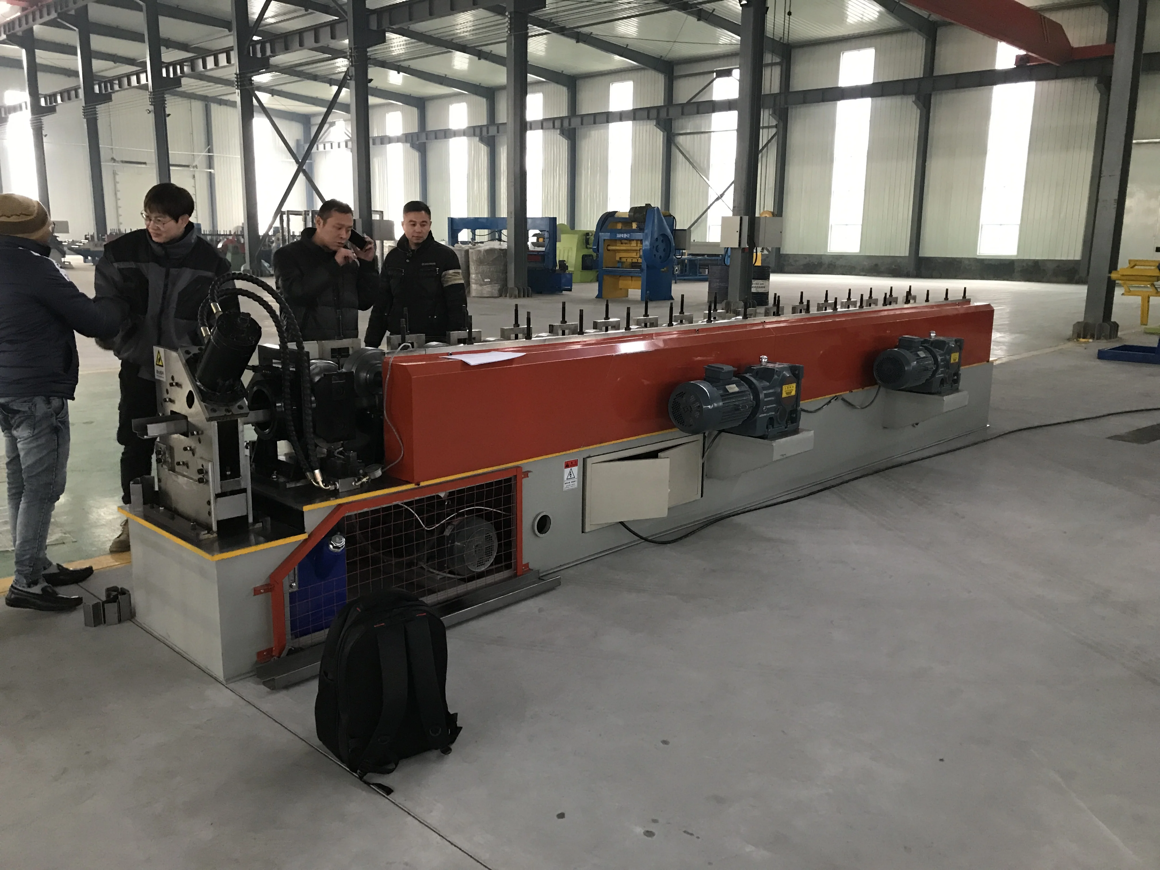 Factory Directly Supply Metal Steel Sheet Door Frame roll forming machine