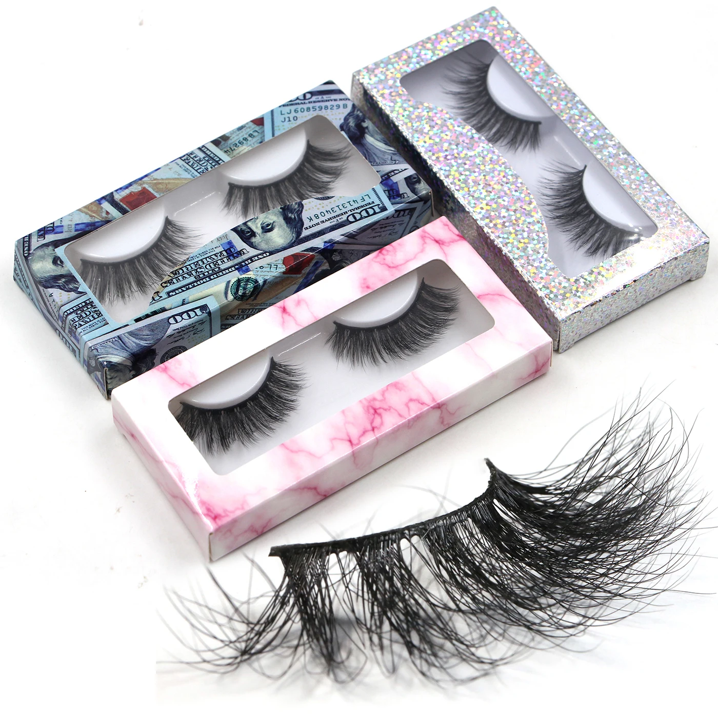 

3D Real Siberian Mink Eyelash, Black