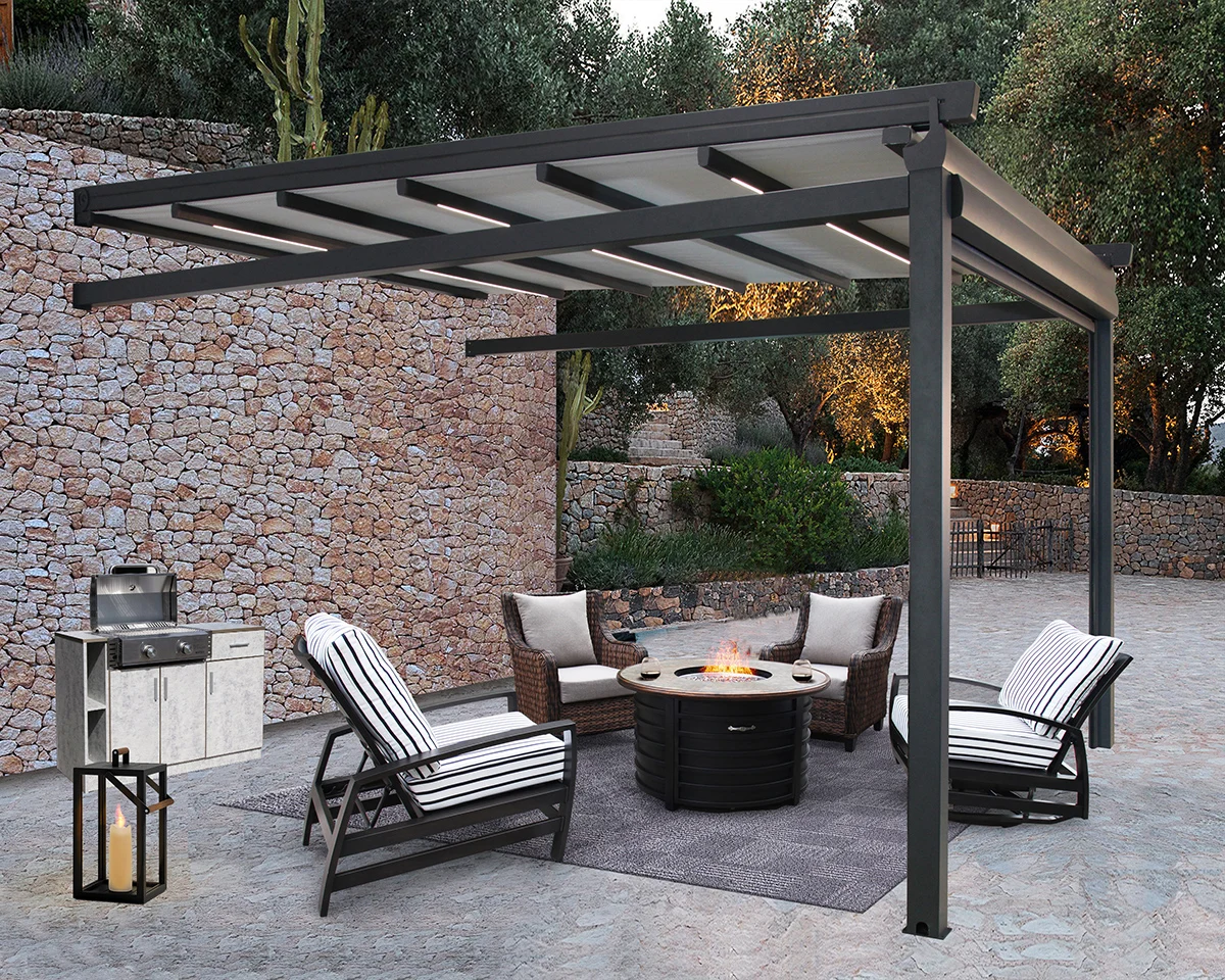 Desain Modern Membuka Terpal Atap Dapat Ditarik Atap Aluminium Taman Pergola Luar Ruangan Buy Modern Outdoor Pergola Adjustable Bermotor Pergola Teras Outdoor Pergola Warna Retractable Atap Pergola Outdoor Sunshing Kamar Listrik