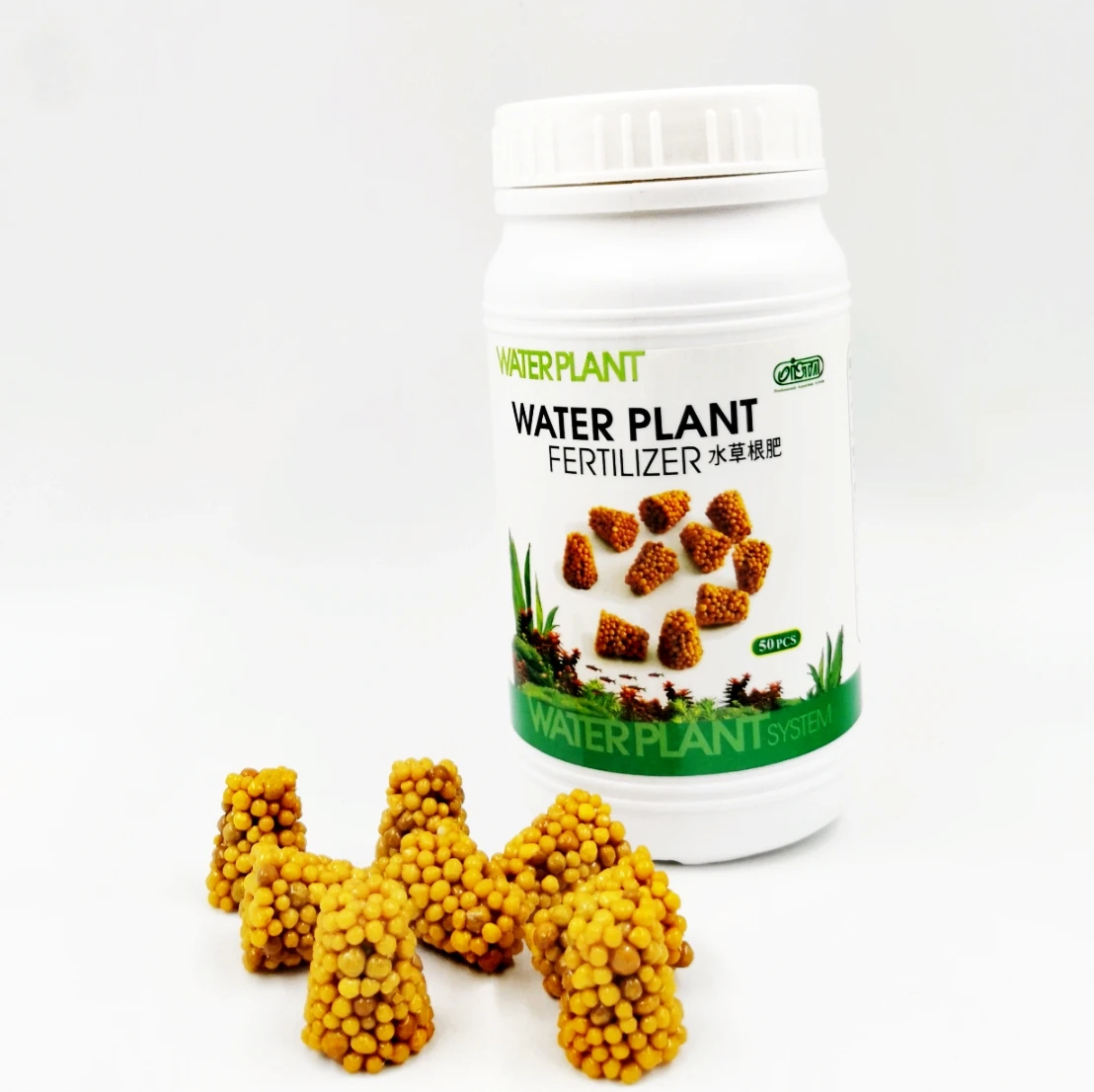 

50 pcs Freshwater Plant Fertilizer. No Effect On PH Value.Promotes strong, hardy and colorful leaves