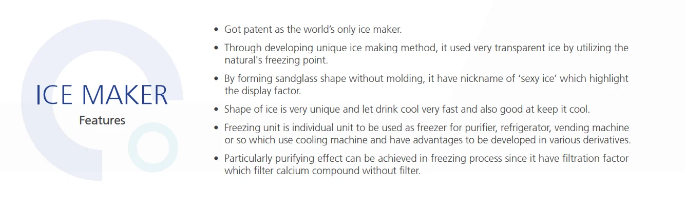 [TAECHANG ICE] SG-10S Sexy Ice making machine