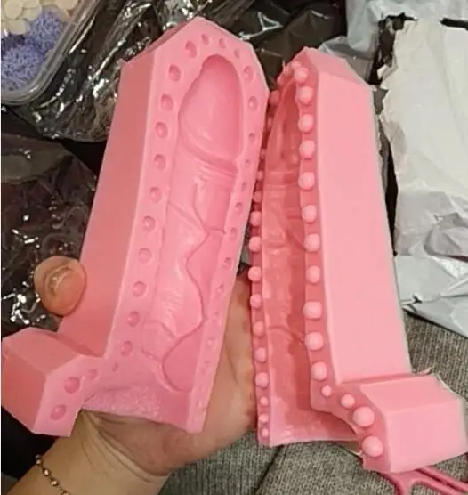 

12-15-17cm Silicone 3D Beauty Penis for Fondant Cake Decorating Tools Chocolate Mold Soap Candle Moulds