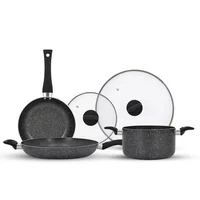 

5 Pcs Granite Nonstick Cookware Set