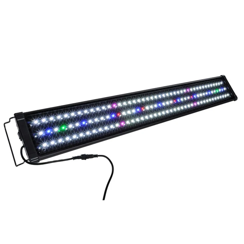 30cm-120cm aquarium LED lights eu us plug multi color full spectrum freshwater fish tank plant Bar lamp marine lighting