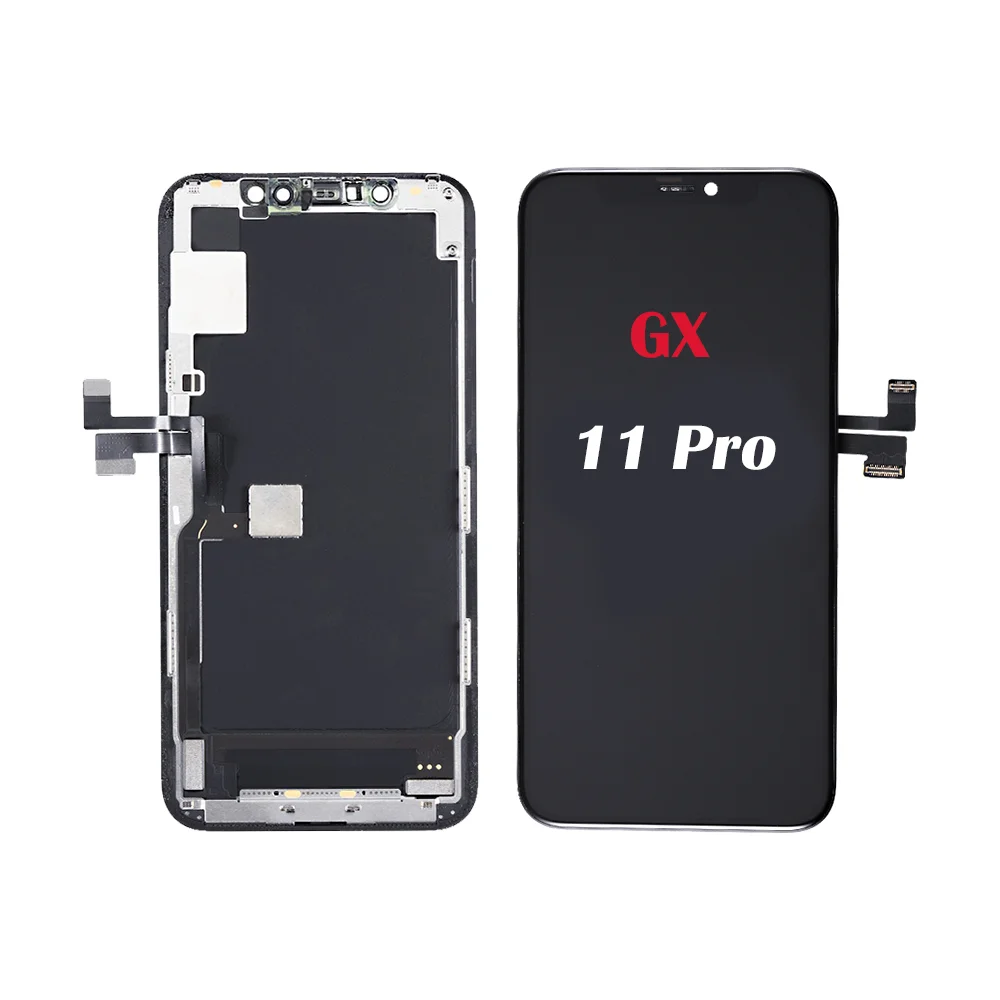 

Guaranteed LCD Screen for iPhone 11 Pro Hard OLED GX Hard OLED Mobile Phone LCD Display With Digitizer Screen