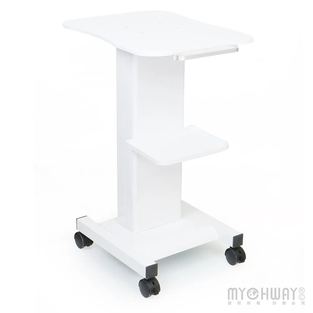 

2021 Good Quality Trolley Stand For Cavitation Beauty Machine Assembled Trolley Cart Spa Ot-Trolley7
