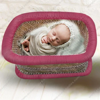 wooden baby cradle second hand