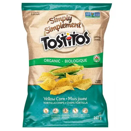 
TOSTITOS Simply Yellow Corn Tortilla Chips 240g 