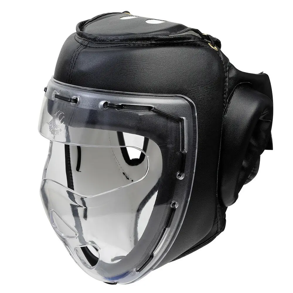 Martial Arts Equipment Sporting Goods Kudo Full Face Mask Head Guard Martial Arts Weapons Helmet