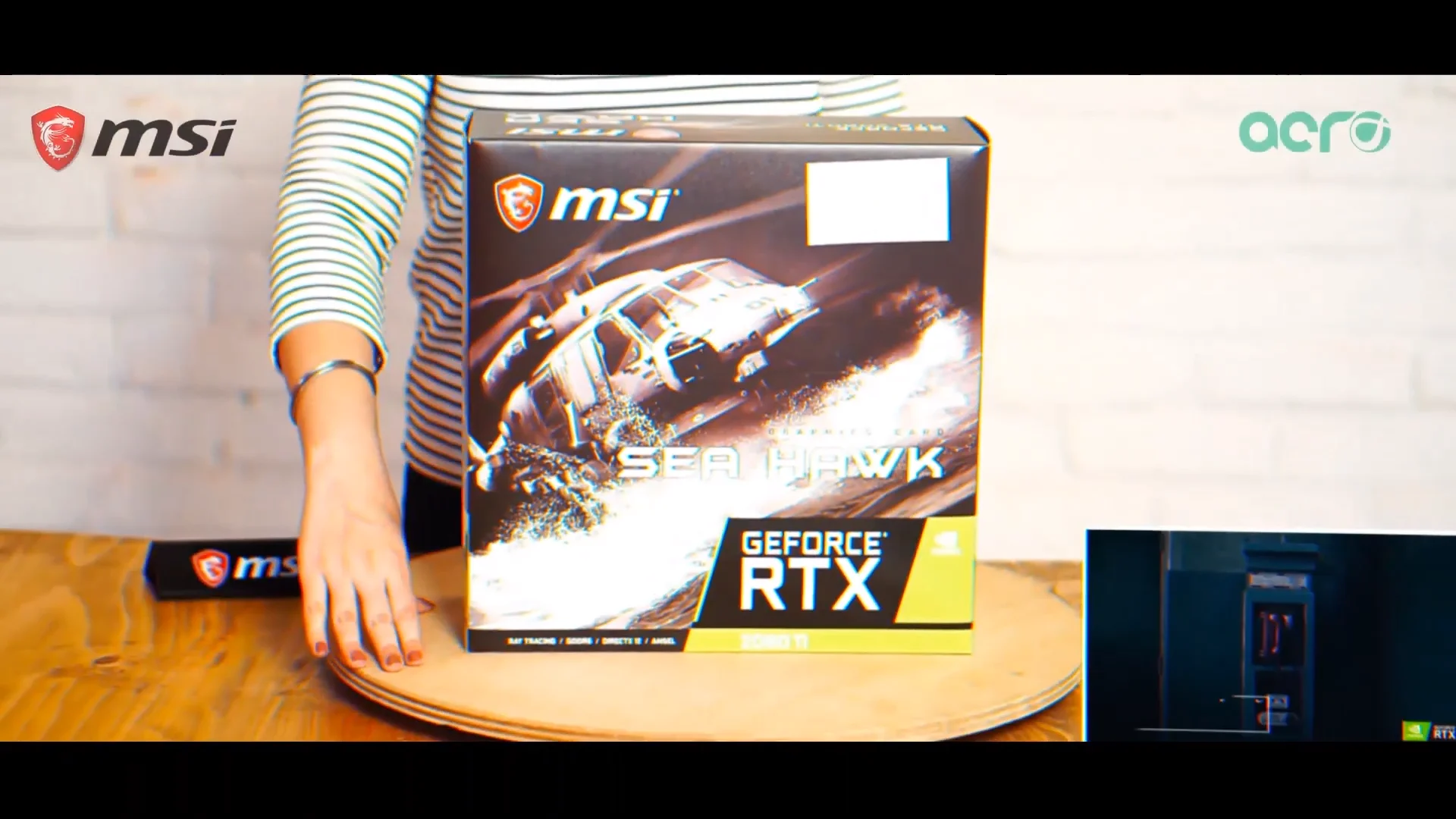 MSI NVIDIA Geforce RTX 2080 Ti SEA HAWK X 11G Graphics Card