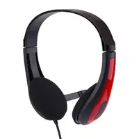 

Red/Blue Universal Computer Laptop PC Headphone Ergonomic Design 3.5MM Wired Playing Game Headset