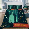 Chicago Mag Mile Bedding Set