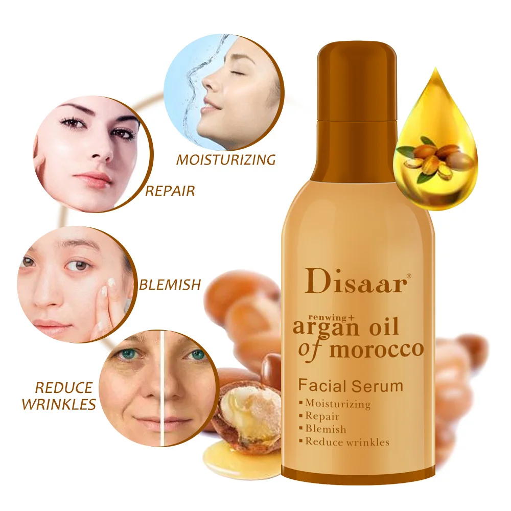 2019 Disaar Deeply Moisturize Renewing Argan Oil of Morocco Facial Serum