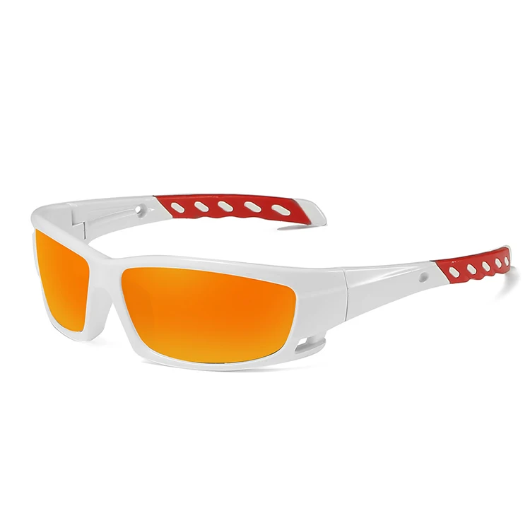 

8519 HD Polarized Fishing Sports Sunglasses Red Glasses