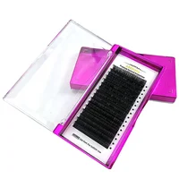 

19mm 20mm 16rows/case naturally-artificial mink lashes extension mixed silk lashes classic lashes extension