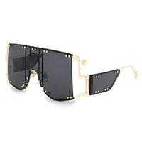 

High fashion brand your own luxury punk custom design sunglasses 2020 men women