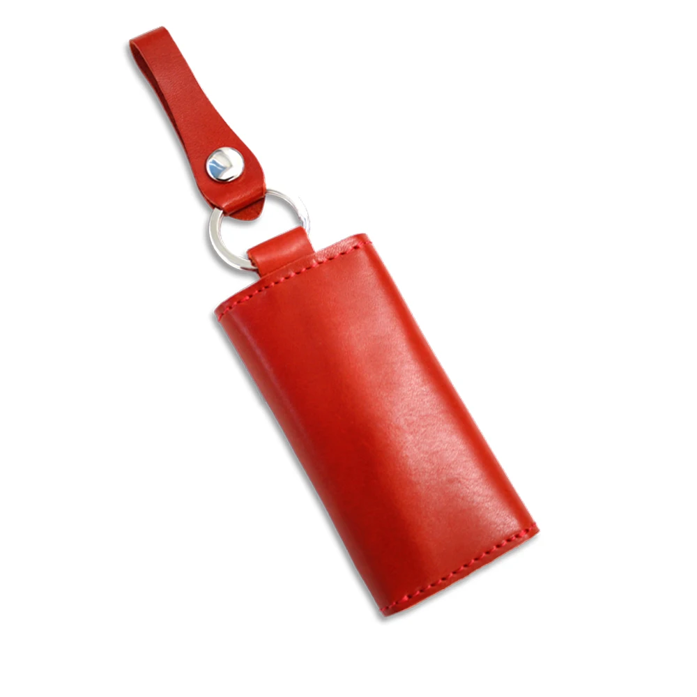 
[ TOCHIGI LEATHER ] Trifold Key Holder - Made in Japan 