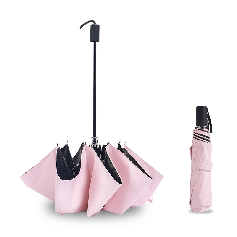 

small mini luxury foldable automatic uv protection lady umbrella for wedding souvenirs, Customized