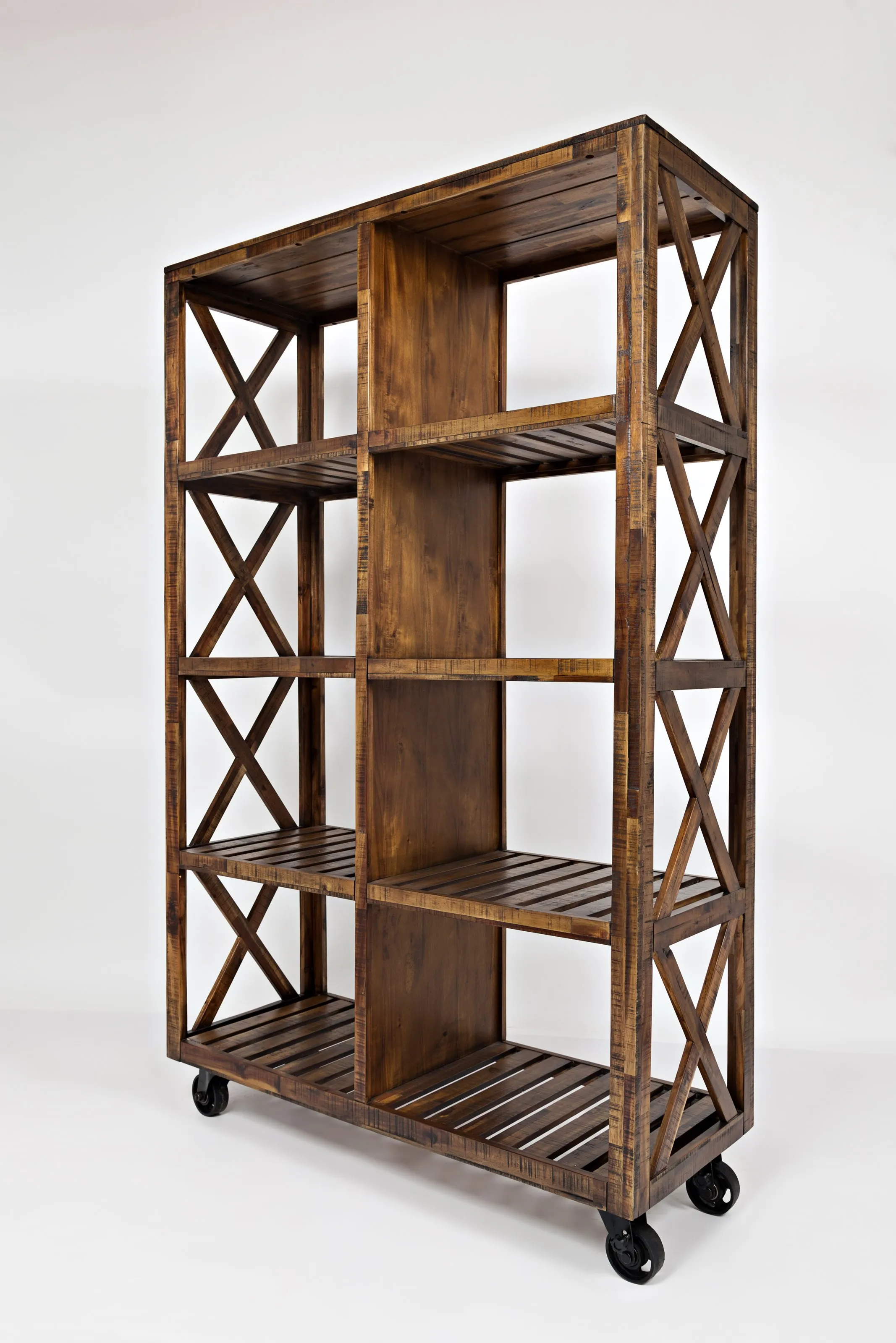 
4 Tier Bookcases and Book Shelves Industrial Vintage Metal and Wood Bookcases Furniture Wrought Iron Bookcase 