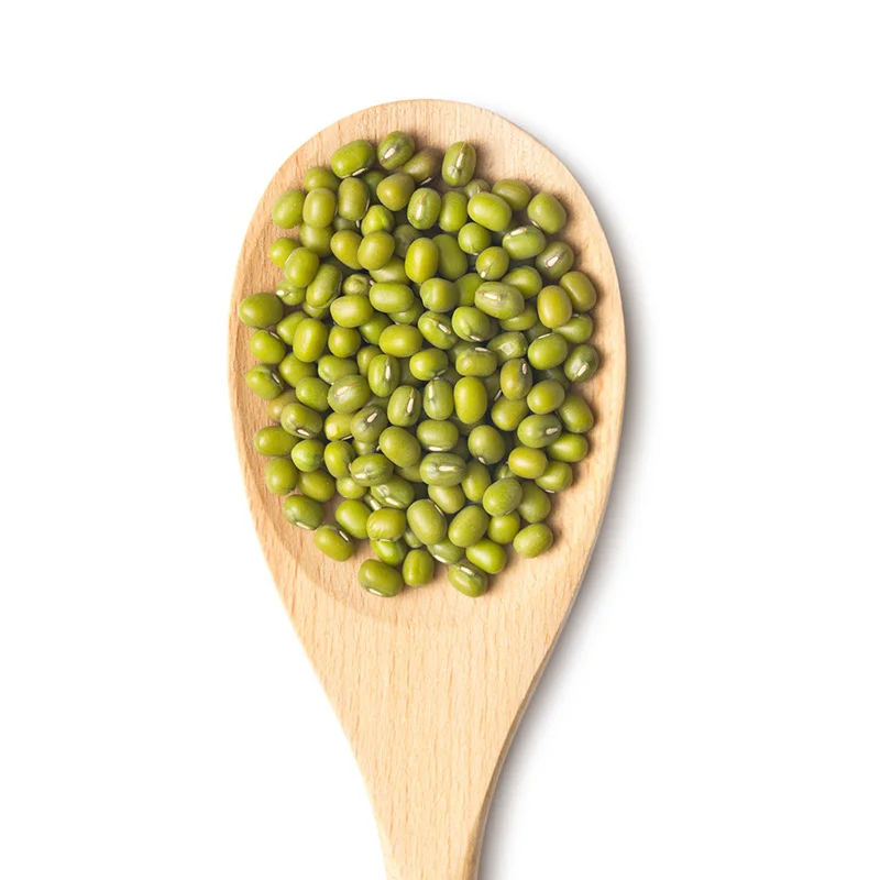 fresh green mung beans