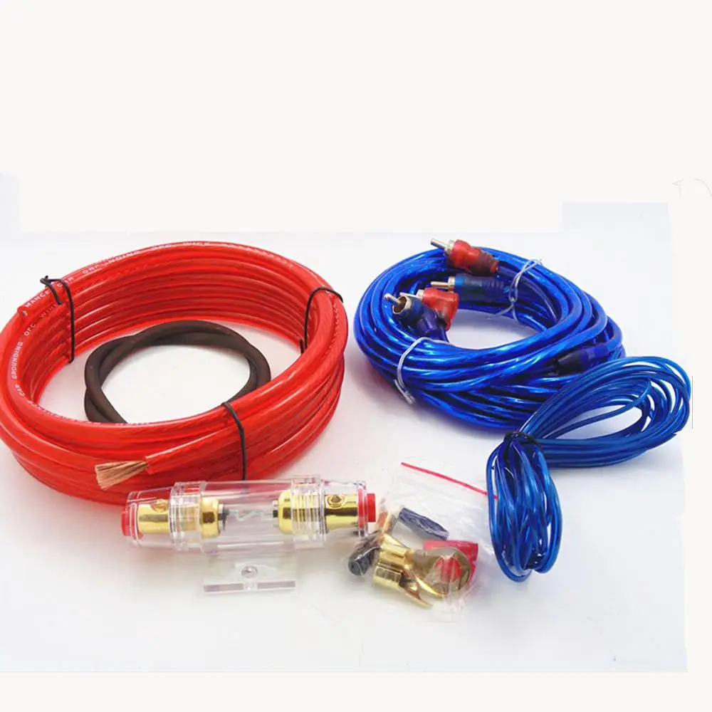 

Car Audio Amplifier Installation Kit power cable 0 gauge amp wire kit