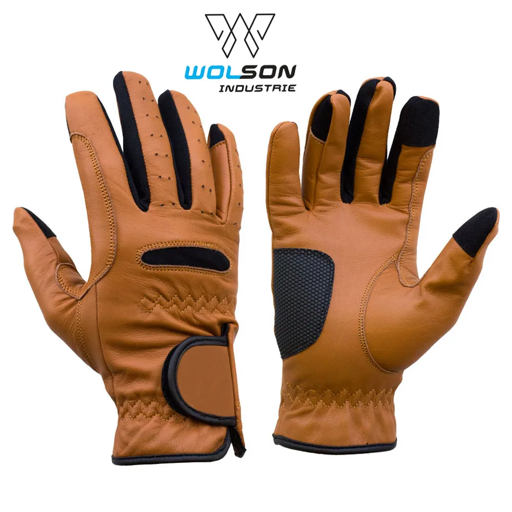 
Best Quality Anti Slip Breathable Horse Riding Gloves 