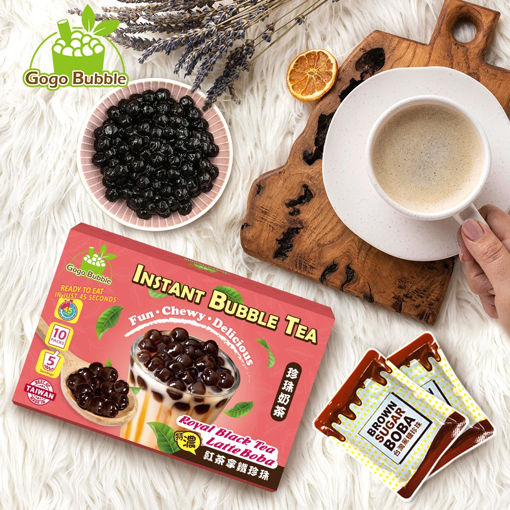 

Shipping Included Sample 5 Flavors Taiwan Instant Bubble Tea Manufacturer