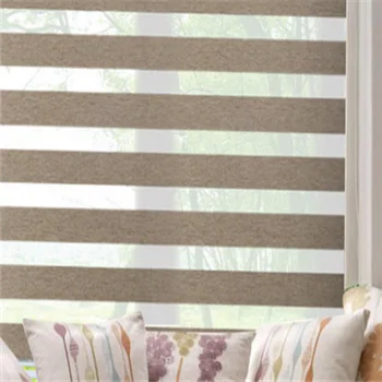 

kamos foshan semi auto zebra blinds and duo roller blinds, Customized