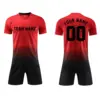 SFI Highly Customized OEM Soccer Uniforms, Customize Soccer Team Uniform DIY Custom White Jersey+Shorts Men Youth Wholesale