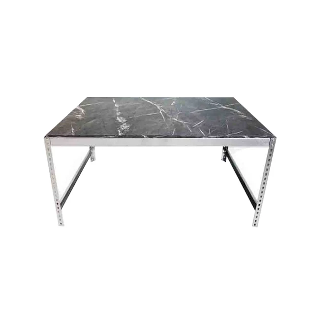 
high quality wooden steel computer table 
