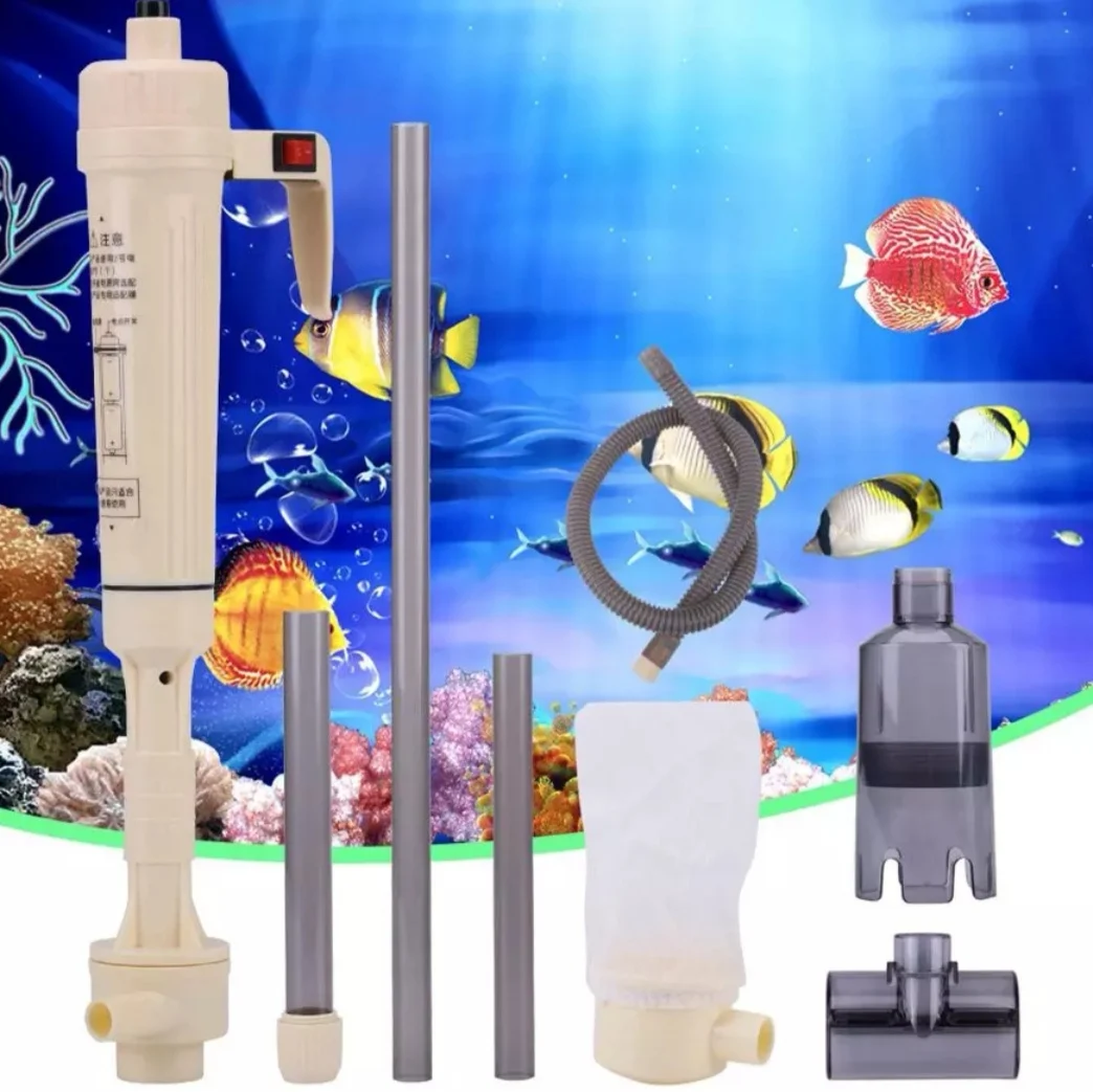 

Electric Aquarium Water Change Cleaning Tools Water Changer Gravel Cleaner Siphon for Fish Tank Water Filter Pump