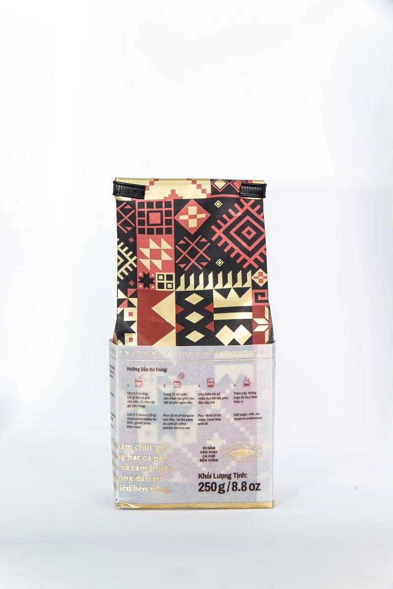 
Arabica And Robusta Variety Brilliant Fruit Flavor Coffilia Roasted Ground Coffee From Vietnam 