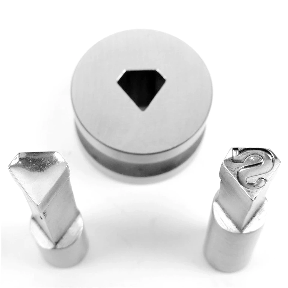 
pill press with logo Triangle, ellipse, rectangle, pattern customized punch for the single punch tablet press machine 
