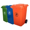 daily use deep blue plastic dustbin with covers manufactorers
