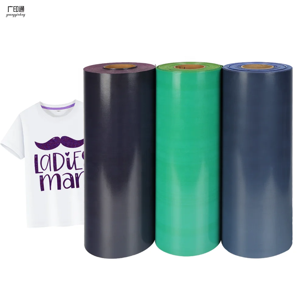 

Heat transfer vinyl PU Flock for sale Wholesale hot cheap htv cricut easy weed electric thermoflex plus distressed for shirts