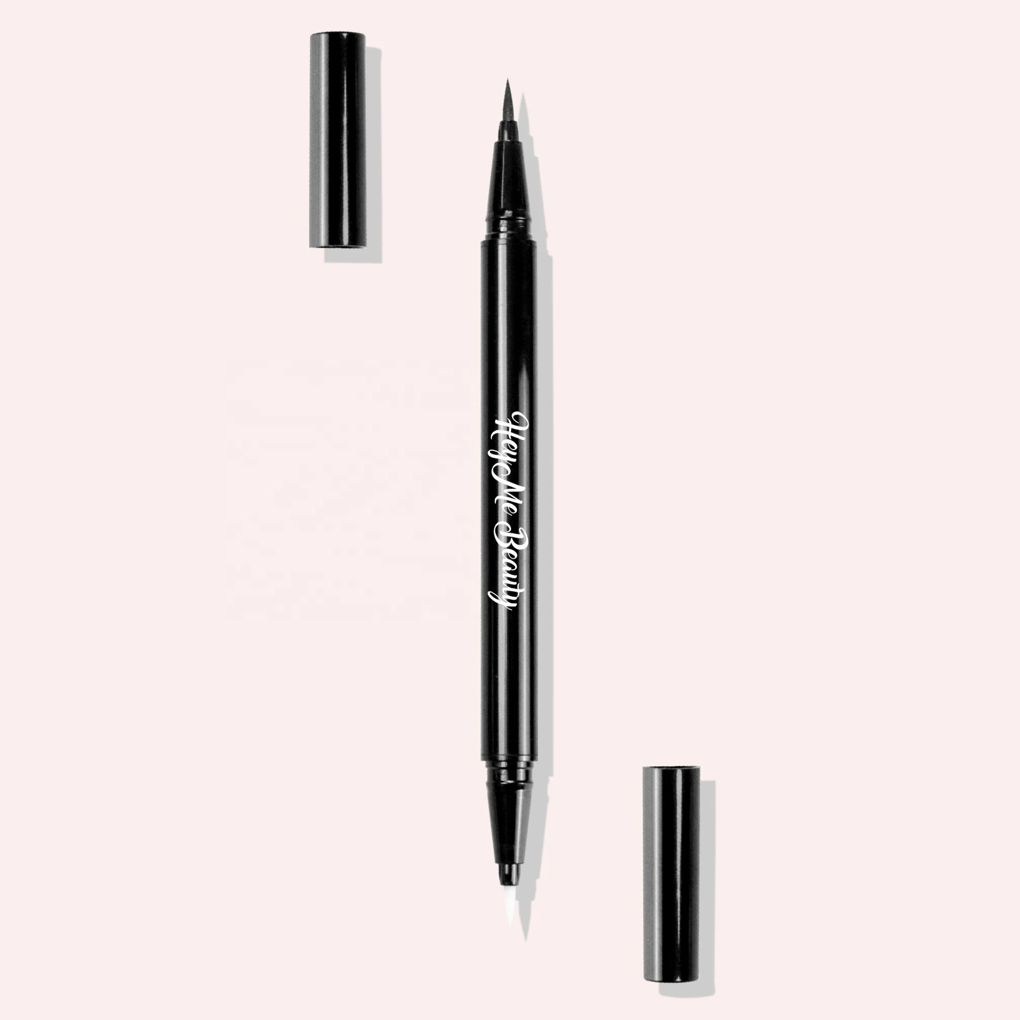 

Halloween Spider Eye Makeup Double-side Waterproof Smudge Proof Eye Liner Matte Eyelash Eyeliner Glue Pen, Matte black color