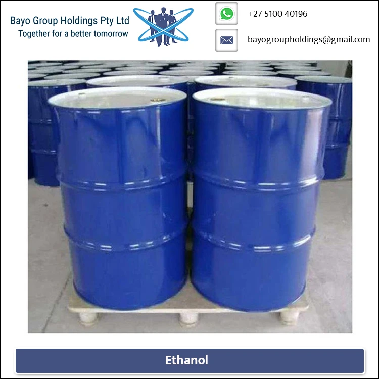 
Reliable Market Price Industrial Grade Ethanol Alcohol from South African Manufacturer 