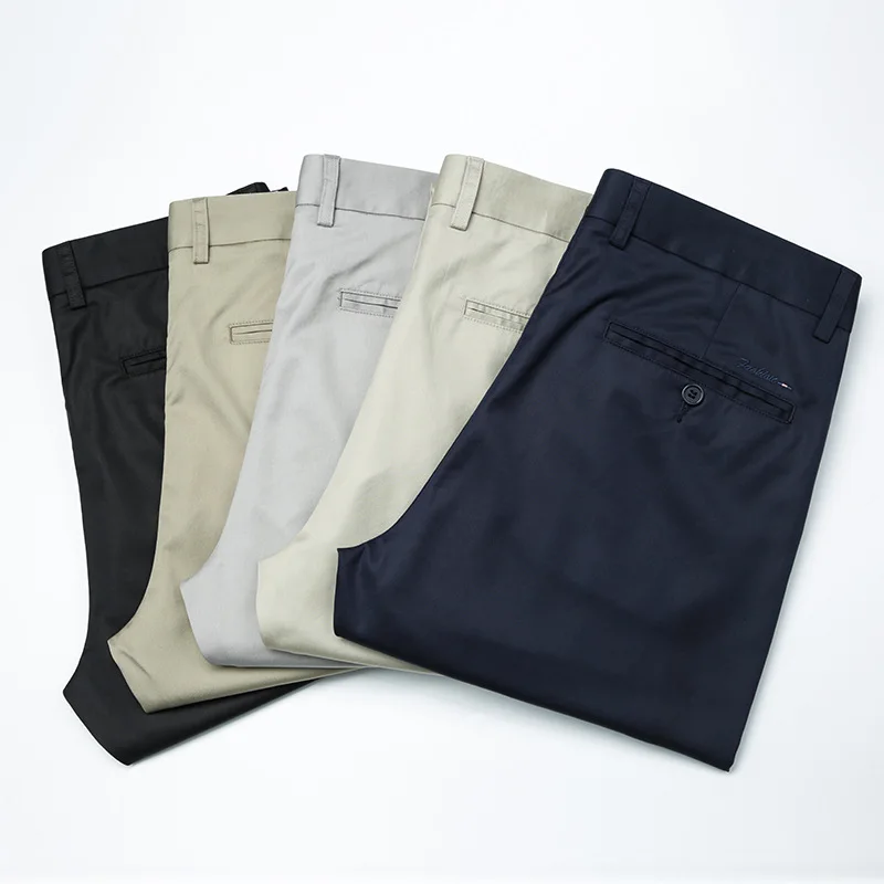 

The factory accepts OEM pants for men, cotton spandex stretch Chino pants, Multi color