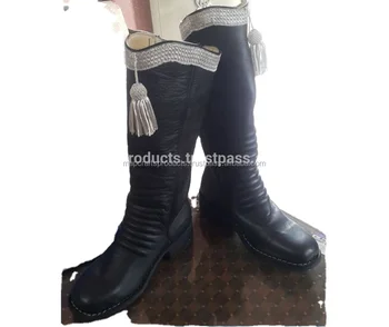 leather riding style boots