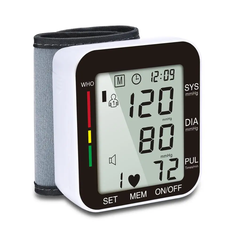 
OEM Hot Sale Electric CE Approved BP Machine Wrist Blood Monitor Blood Pressure Monitor 